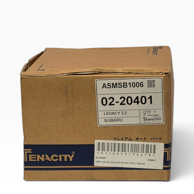 Tenacity 02-20401 Strut Mount - Subaru Legacy 2.2