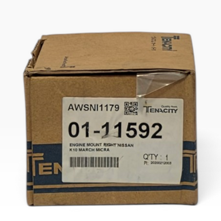 Tenacity 01-11592 Engine Mount - Nissan K10 March/Micra