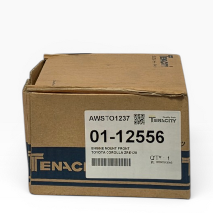 Tenacity 01-12556 Engine Mount - Toyota Corolla ZRE120