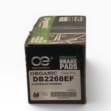 OE+ DB2268EF - Chevrolet/Daewoo Brake Pad Set