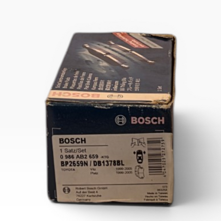Bosch 0986AB2659 Brake Pad Set - Toyota Vitz 1999-2005, Platz 1999-2005