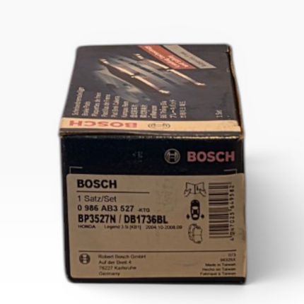 Bosch 0986AB3527 Brake Pad Set - Honda Legend 3.5i [KB1] 2004.10-2008.09