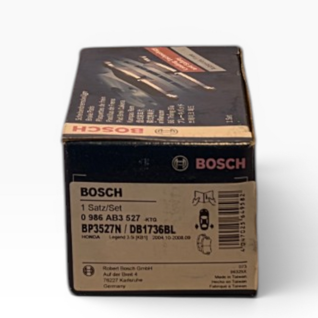 Bosch 0986AB3527 Brake Pad Set - Honda Legend 3.5i [KB1] 2004.10-2008.09