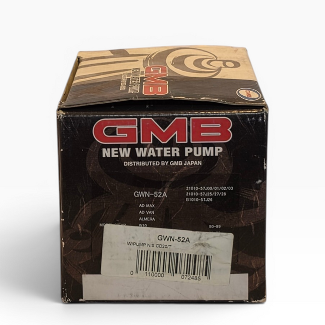 GMB GWN-52A Water Pump - Nissan CD20/T
